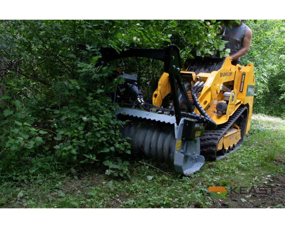 Baumalight MS530M Mini Skid Steer Mulcher 42″ Path Width Hoses & Couplers Included Mulchers