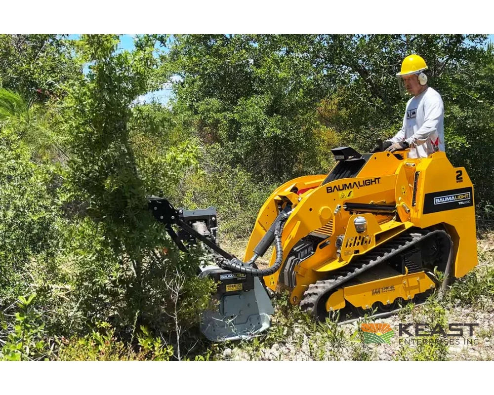 Baumalight MS530M Mini Skid Steer Mulcher 42″ Path Width Hoses & Couplers Included Mulchers