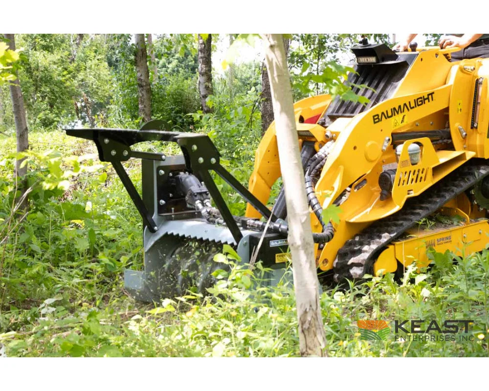 Baumalight MS530M Mini Skid Steer Mulcher 42″ Path Width Hoses & Couplers Included Mulchers