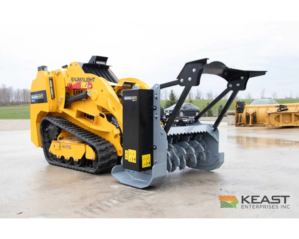 Baumalight MS530M Mini Skid Steer Mulcher 42″ Path Width Hoses & Couplers Included Mulchers