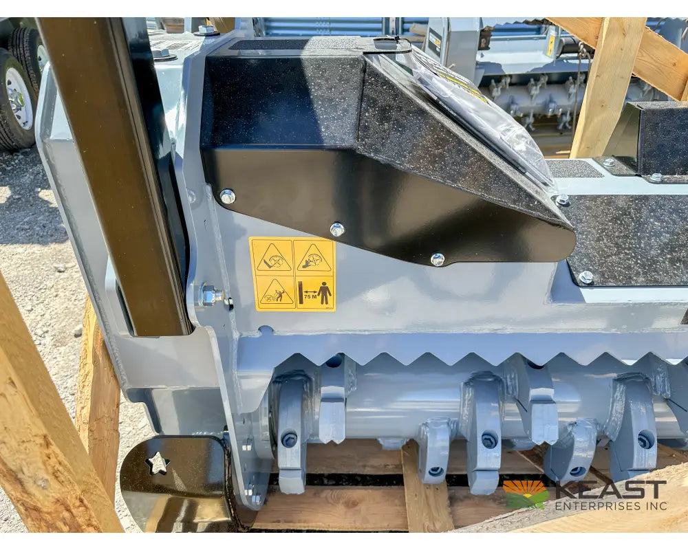 Baumalight MS972 housing, protective panels, and warning labels