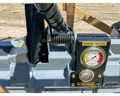 Baumalight MS972 working and case pressure gauge assembly