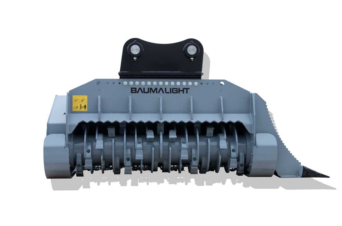 Baumalight MX1160R rotor and cutter-holder view