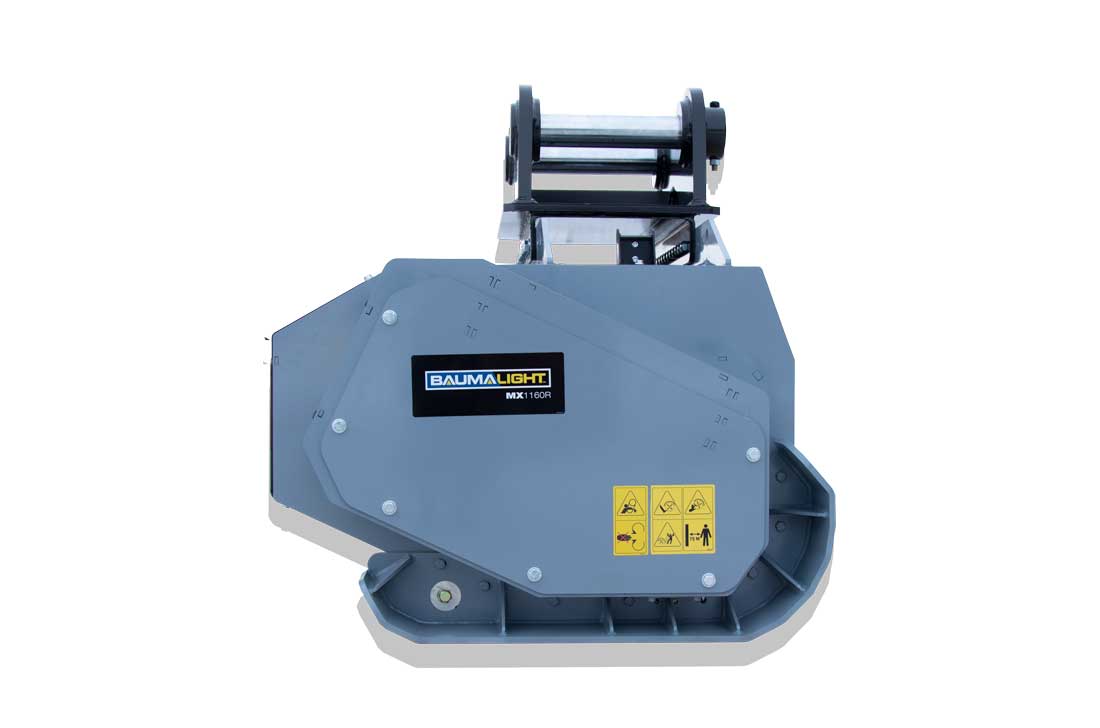 Baumalight MX1160R side cover, model badge and mounting bracket