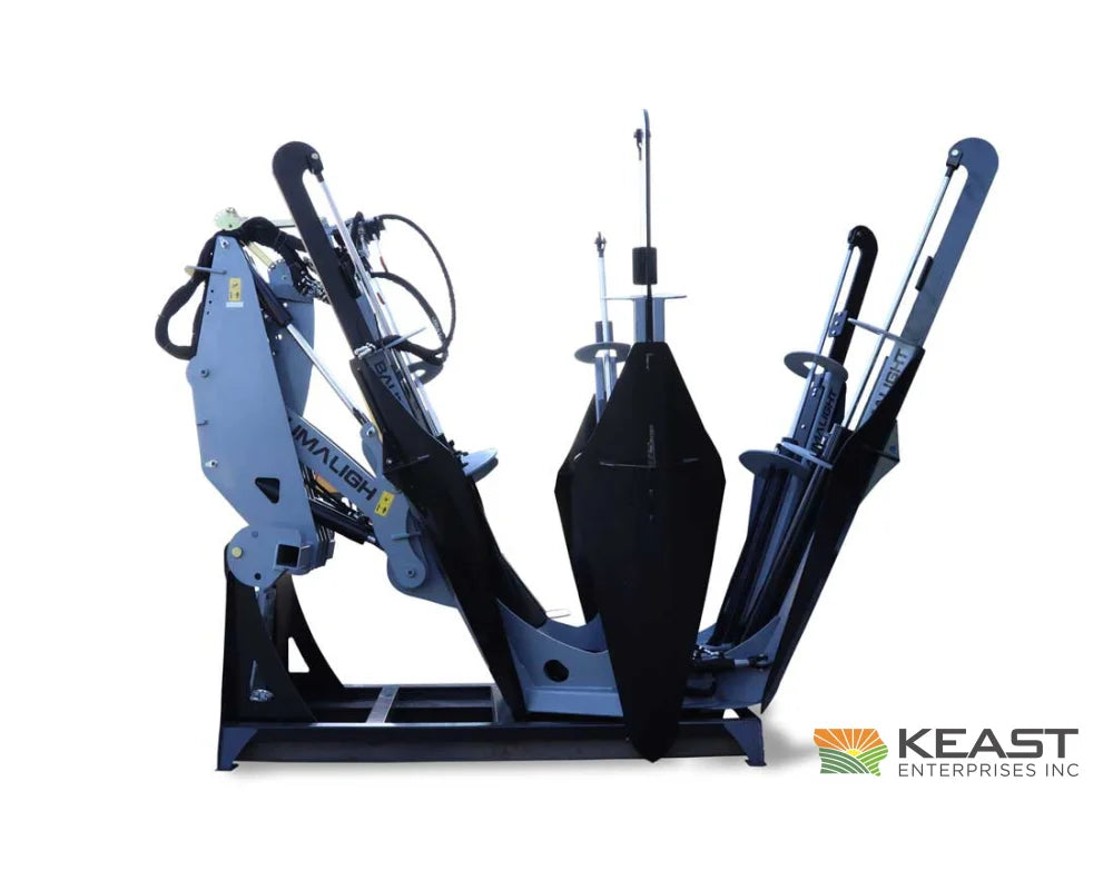 Baumalight PT650 3-Point Hitch Tree Spade - 50’’ Root Ball 6-Blade System Up to 5’’ Tree Capacity Tree Spade