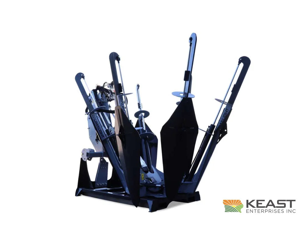 Baumalight PT650 3-Point Hitch Tree Spade - 50’’ Root Ball 6-Blade System Up to 5’’ Tree Capacity Tree Spade