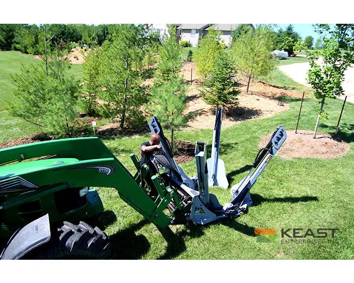Baumalight PT650 3-Point Hitch Tree Spade - 50’’ Root Ball 6-Blade System Up to 5’’ Tree Capacity Tree Spade