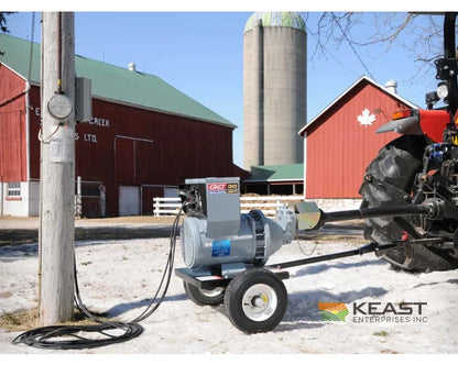 Baumalight QC80 PTO Generator 80 kW Single-Phase 120/240V 1000 PTO Only 320 Amps Generators
