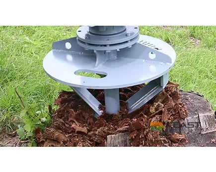 Baumalight RSS380 Planetary Stump Grinder for Skid Steer - 3,800 ft-lbs Torque 20’’ Planer Modular 2’’ Hex Drive System