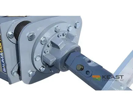 Baumalight RSS380 Planetary Stump Grinder for Skid Steer - 3,800 ft-lbs Torque 20’’ Planer Modular 2’’ Hex Drive System