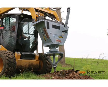 Baumalight RSS380 Planetary Stump Grinder for Skid Steer - 3,800 ft-lbs Torque 20’’ Planer Modular 2’’ Hex Drive System