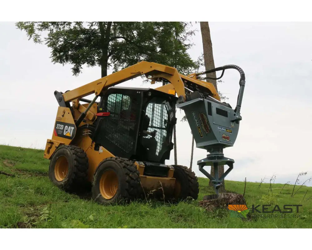 Baumalight RSS380 Planetary Stump Grinder for Skid Steer - 3,800 ft-lbs Torque 20’’ Planer Modular 2’’ Hex Drive System