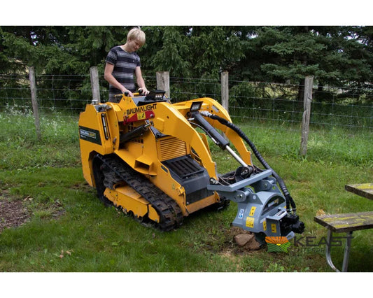 Baumalight S14 mini skid steer stump grinder