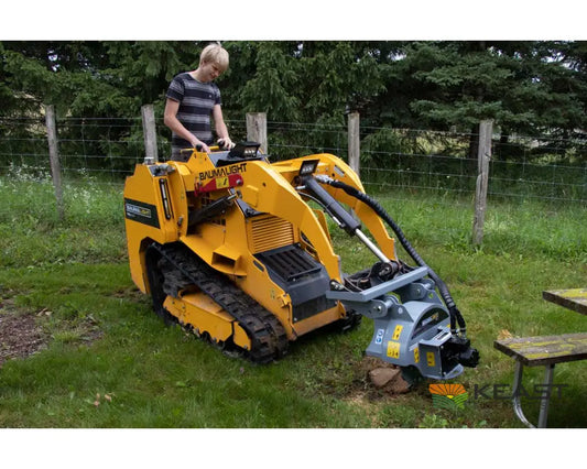 Baumalight S14 mini skid steer stump grinder
