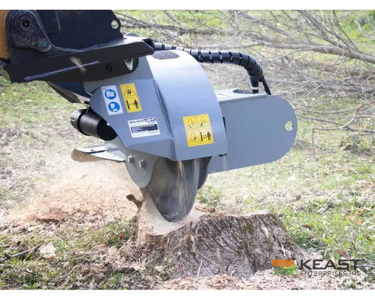 Baumalight S18 skid steer stump grinder