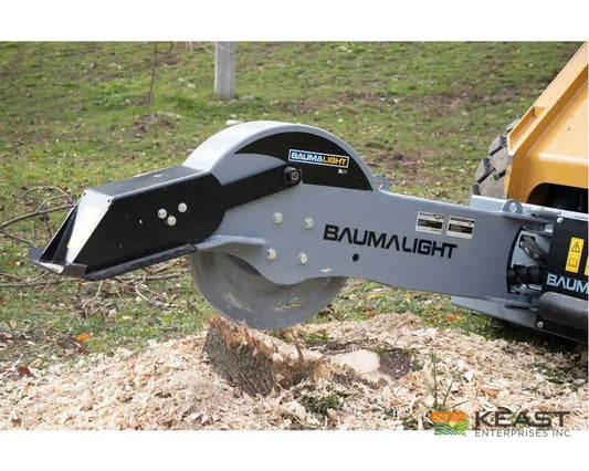 Baumalight S24 Stump Grinder – Skid Steer Mount 24″ Rotor 34 Teeth Hydraulic Swing Mulchers