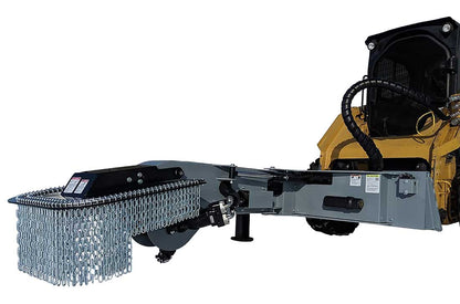 Baumalight S40 stump grinder arm and cutting head with chain curtain