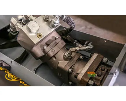 Baumalight SWA540 48’’ Skid Steer Boom Mower - 6’ Reach Curved Single Arm F2000 Flail Teeth Bent Axis Piston Motor