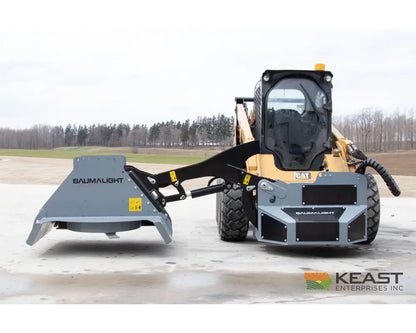 Baumalight SWA750 42’’ Skid Steer Boom Mower - 7’ Reach Rotary Cutting Blades Bent Axis Piston Motor Mowers