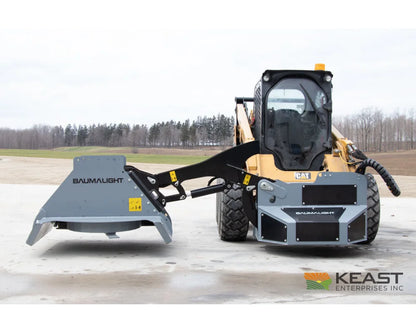 Baumalight SWA750 42’’ Skid Steer Boom Mower - 7’ Reach Rotary Cutting Blades Bent Axis Piston Motor Mowers