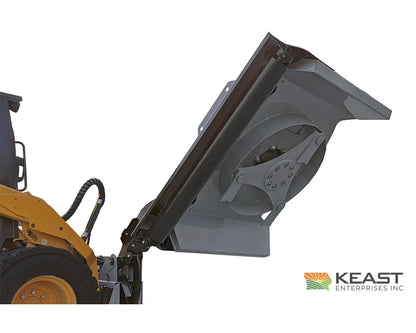 Baumalight SWA750 42’’ Skid Steer Boom Mower - 7’ Reach Rotary Cutting Blades Bent Axis Piston Motor Mowers