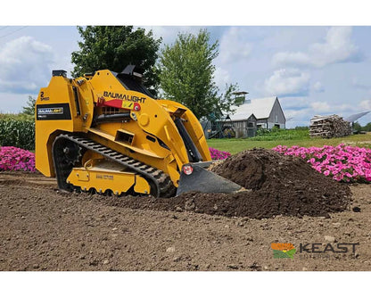 Baumalight TRL630 Tracked Mini Skid Steer 2 Speed Hydrostat 23 hp Diesel Mini Skid Steer