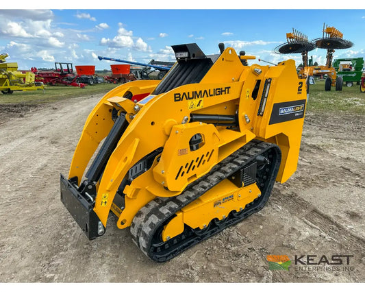 Baumalight TRL630Y Tracked Mini Skid Steer 2-Speed Hydrostat 23 hp Diesel Mini Skid Steer