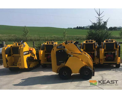 Baumalight WRL58G Wheeled Mini Skid Steer 22 hp Gas Engine Mini Skid Steer