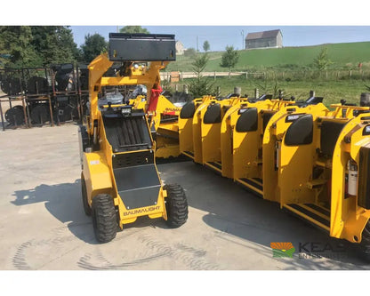 Baumalight WRL58G Wheeled Mini Skid Steer 22 hp Gas Engine Mini Skid Steer