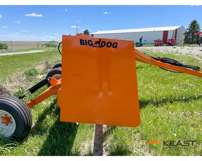 Big Dog BH100 10’ Box Scraper – 4 yd Capacity Reversible Blade 11L x 15 Tires Box Scrapers