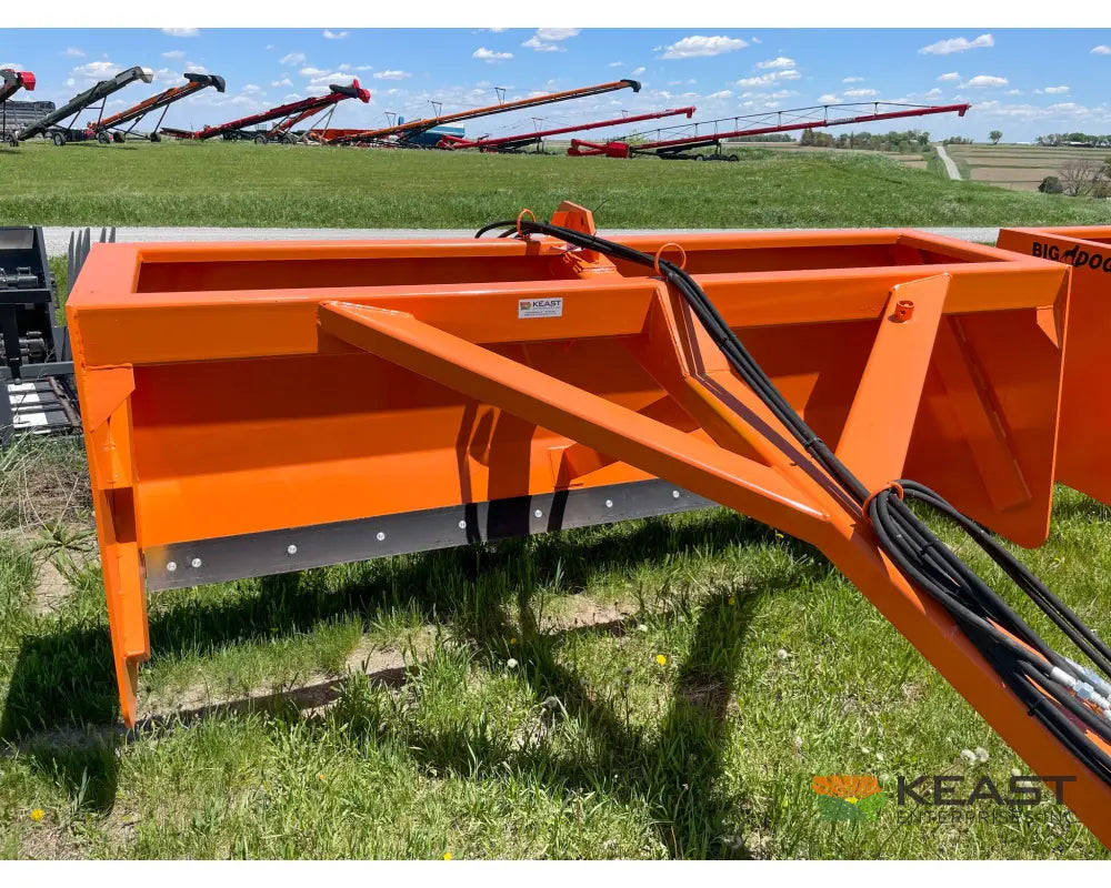 Big Dog BH100 10’ Box Scraper – 4 yd Capacity Reversible Blade 11L x 15 Tires Box Scrapers