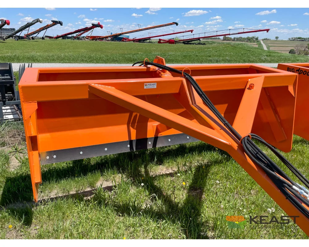 Big Dog BH100 10’ Box Scraper – 4 yd Capacity Reversible Blade 11L x 15 Tires Box Scrapers