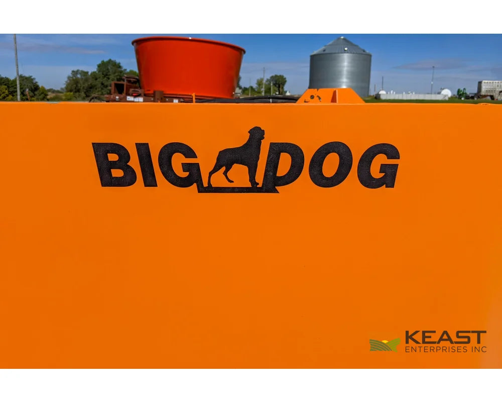 Big Dog BH120 Box Scraper 12′ Cut 5 yd Heaped Capacity Reversible 1-Pc Blade 11L×15 Tires Box Scrapers