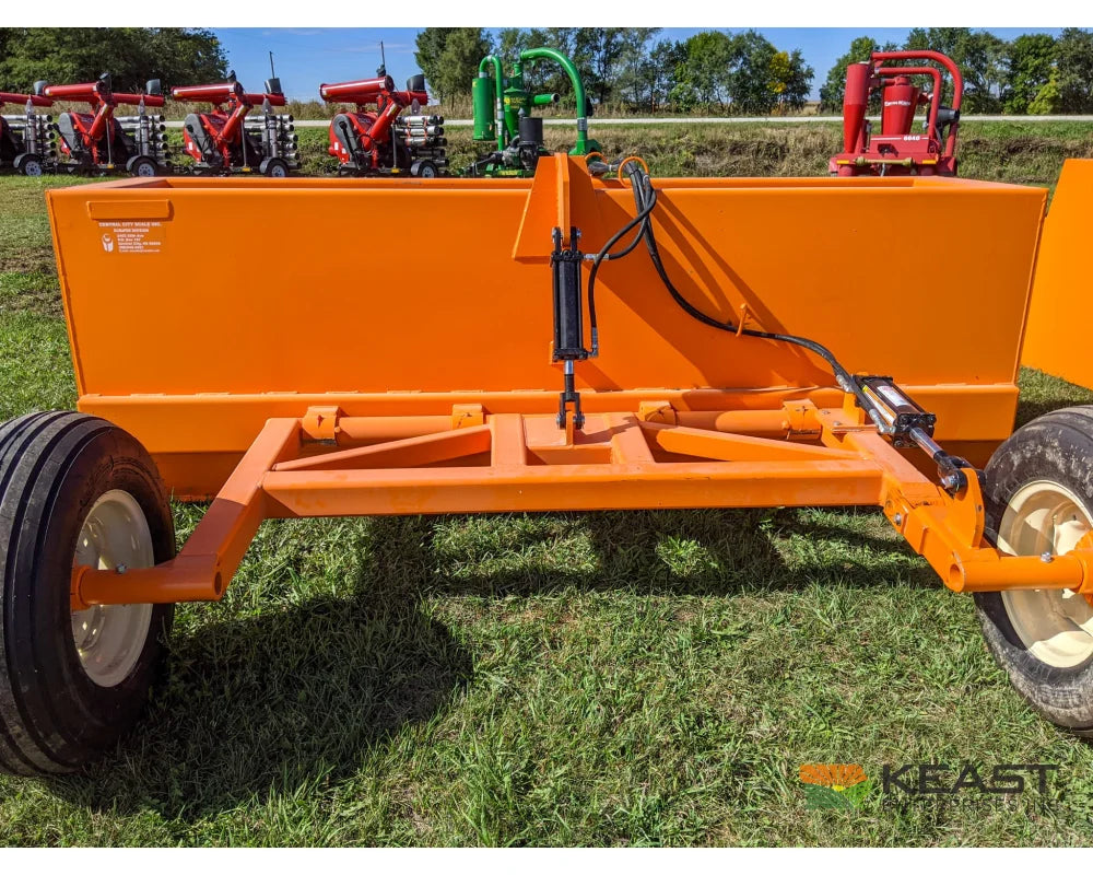 Big Dog BH120 Box Scraper 12′ Cut 5 yd Heaped Capacity Reversible 1-Pc Blade 11L×15 Tires Box Scrapers