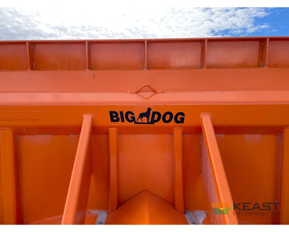 Big Dog S11 11 Yard Ejection Scraper – 7.5’ Cut Width 3-Piece Blade 160–240 HP Ejection Scrapers