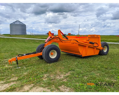 Big Dog S8 8 Yard Ejection Scraper – 7.5’ Cut Width 3-Piece Blade 125-175 HP Ejection Scrapers