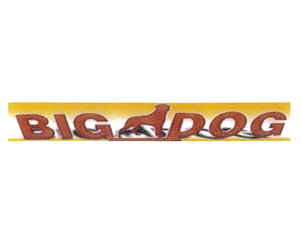 Big Dog logo, not a photo of the individual part
