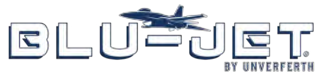 Blu-Jet logo, not a photo of the individual part