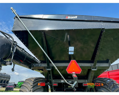 Brandt 1120XT Grain Cart - 1,100 Bushel Capacity Roll Tarp 20’’ Discharge Scales Grain Carts