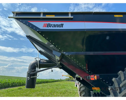 Brandt 1120XT Grain Cart - 1,100 Bushel Capacity Roll Tarp 20’’ Discharge Scales Grain Carts
