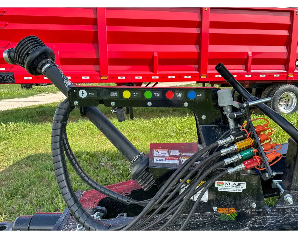 Brandt 1120XT Grain Cart - 1,100 Bushel Capacity Roll Tarp 20’’ Discharge Scales Grain Carts