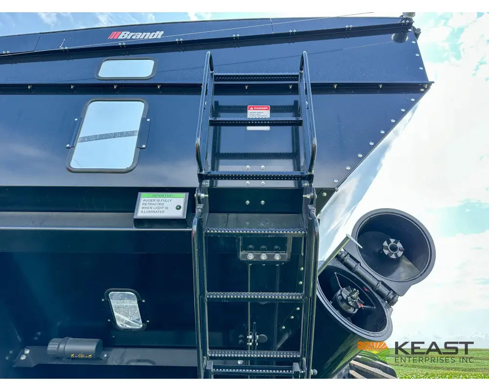 Brandt 1120XT Grain Cart - 1,100 Bushel Capacity Roll Tarp 20’’ Discharge Scales Grain Carts