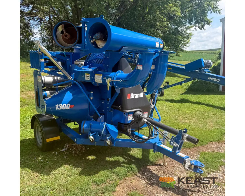 Brandt 1300HP Grain Vac Full Pipe Package 8,500 BPH Capacity - Grain Vacs