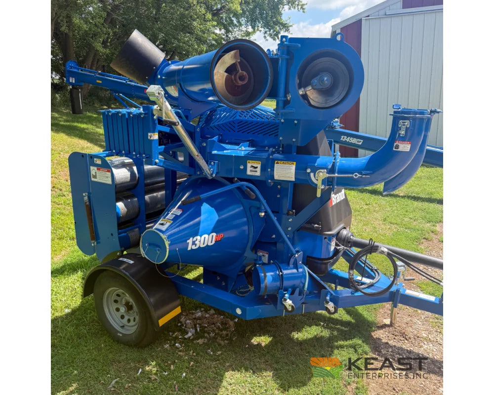 Brandt 1300HP Grain Vac Full Pipe Package 8,500 BPH Capacity - Grain Vacs