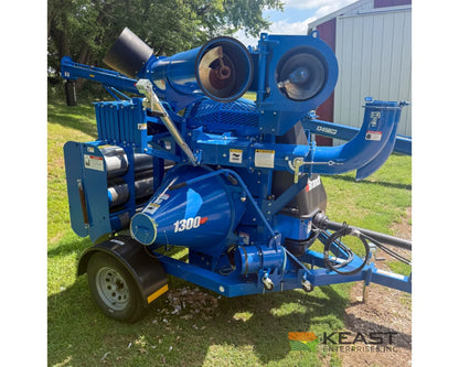 Brandt 1300HP Grain Vac Full Pipe Package 8,500 BPH Capacity - Grain Vacs