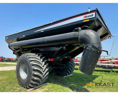 Brandt 1320XT Grain Cart - 1,300 Bushel Capacity Roll Tarp 20’’ Discharge Scales Grain Carts