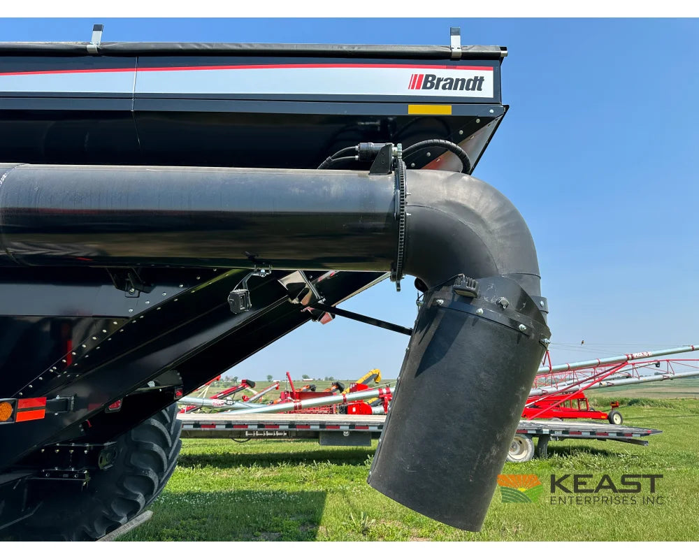 Brandt 1320XT Grain Cart - 1,300 Bushel Capacity Roll Tarp 20’’ Discharge Scales Grain Carts