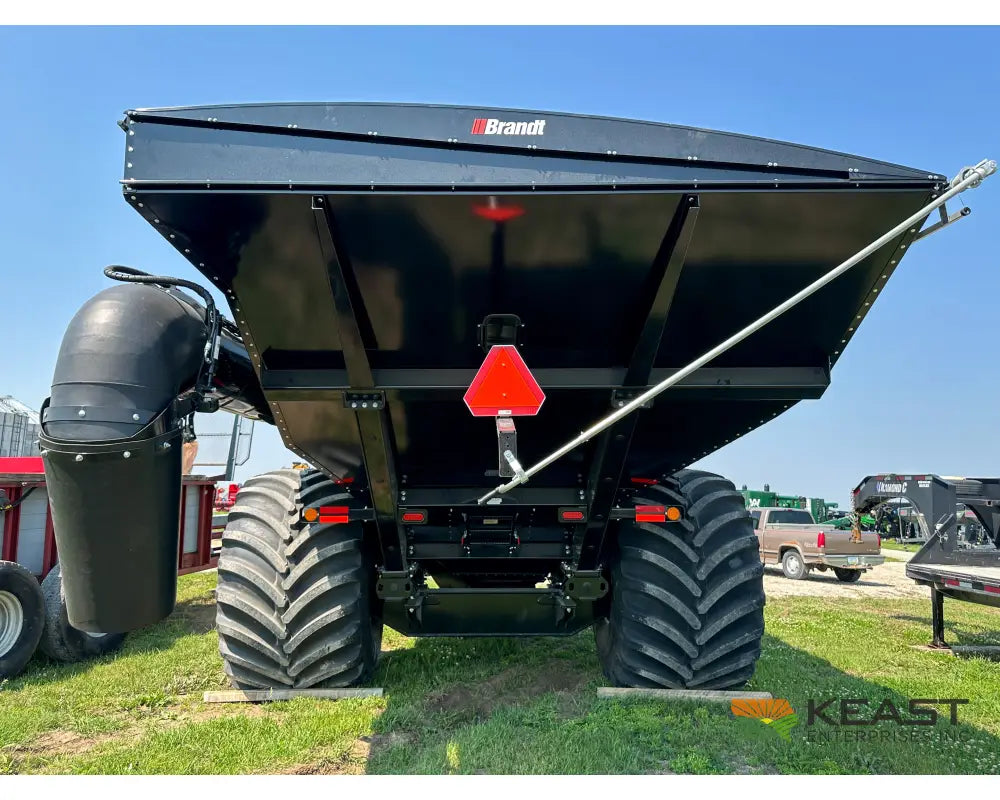 Brandt 1320XT Grain Cart - 1,300 Bushel Capacity Roll Tarp 20’’ Discharge Scales Grain Carts