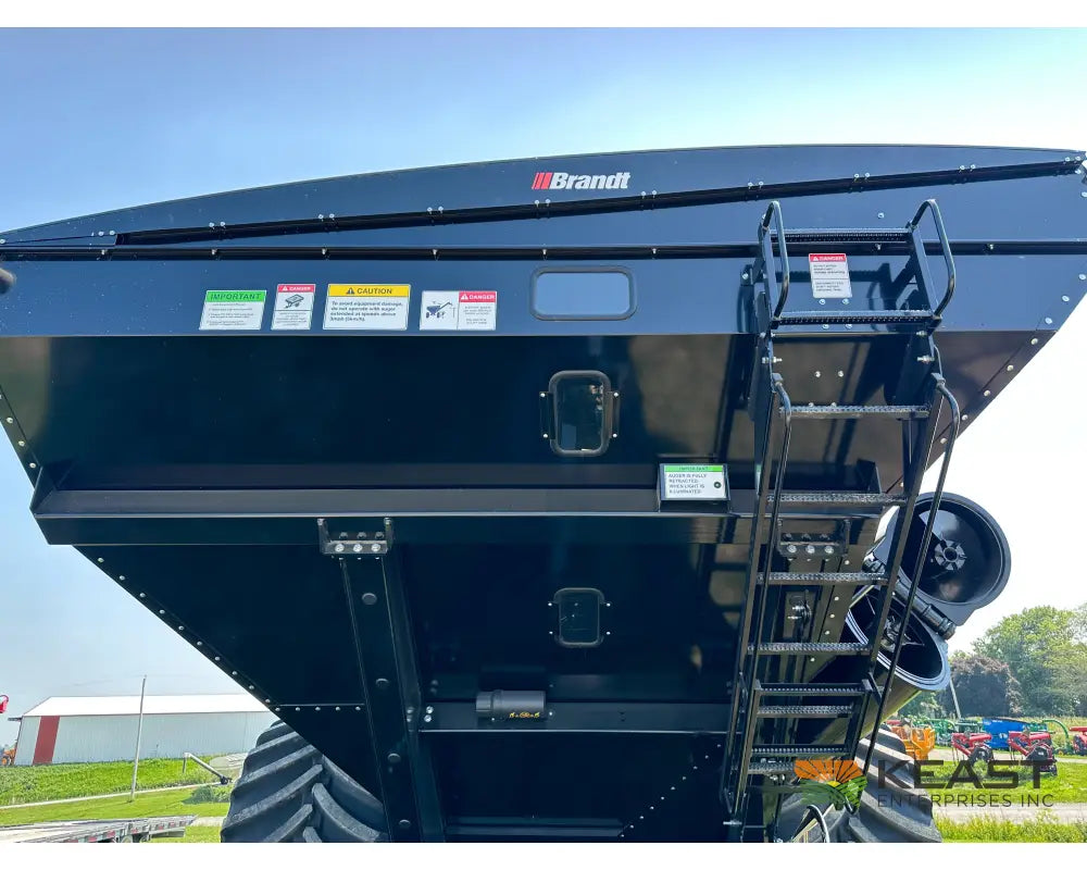 Brandt 1320XT Grain Cart - 1,300 Bushel Capacity Roll Tarp 20’’ Discharge Scales Grain Carts