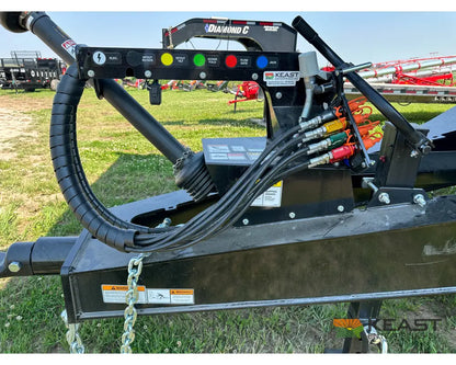 Brandt 1320XT Grain Cart - 1,300 Bushel Capacity Roll Tarp 20’’ Discharge Scales Grain Carts